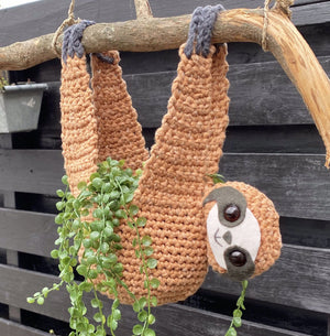 Hanging Sloth Planter