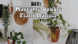 DIY: Macrame Double Plant Hanger by Ashley Clark-McGrath (1 year ago)