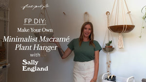 DIY | How to Make Your Own Macrame Plant Hanger with Sally England by Free People (9 months ago)