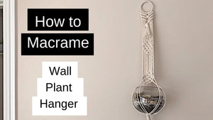 🏵️ 6 Knot Macrame Wall Plant-Hanger Design (Beginner's Guide Tutorial) by Bochiknot Macrame (1 year ago)