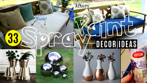 This is more detail related to our 33 decor ideas with spray paint list
