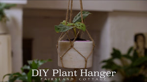 DIY Plant Hanger - natural and simple by Fairyland Cottage (1 year ago)