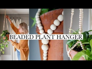 Boho Beaded Plant Hanger DIY by Megan Bell (1 year ago)