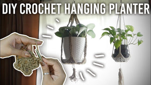 How to Make Crochet Plant Hanger : DIY by chezlin (2 years ago)