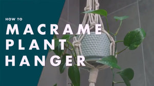 How To Make A Macramé Plant Hanger by Bunnings Warehouse (1 year ago)