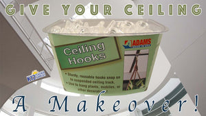 Ceiling Hooks Our sturdy Ceiling Hooks are perfect for your ceiling and room decoration