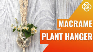 Macrame plant hanger diy | Macrame diy | Short macrame plant hanger by Macrame Art Tutorial (9 months ago)