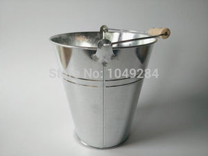 Contemporary Large Metal Bucket