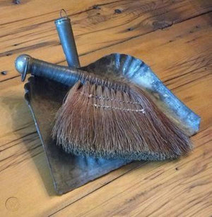 Displaying Vintage Household Cleaning Tools