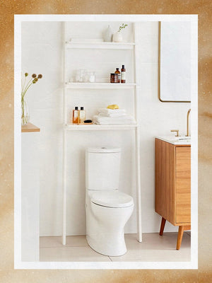 The Best Over-the-Toilet Storage That Doesn’t Feel Like Your Post-College Setup