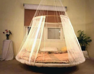 Funny Bed Hanging From Ceiling