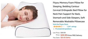 Amazon Canada Deals: Save 60% on Memory Foam Pillow + 43% on Sony Headphones + More Offers