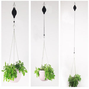 （ LIMITED SALE）Plant Hook Pulley - Easy Way to Care For Your Hanging Plants!